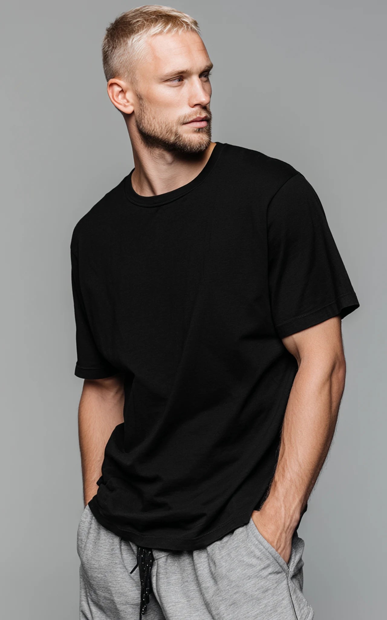 Premium Bio-Baumwolle Unisex T-Shirt Holy Reps - Vorderansicht