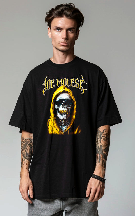 Oversized Streetwear T-Shirt Thug Life - Schwarz