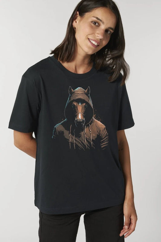 Hooded Animal Horse Unisex T-Shirt  kaufen