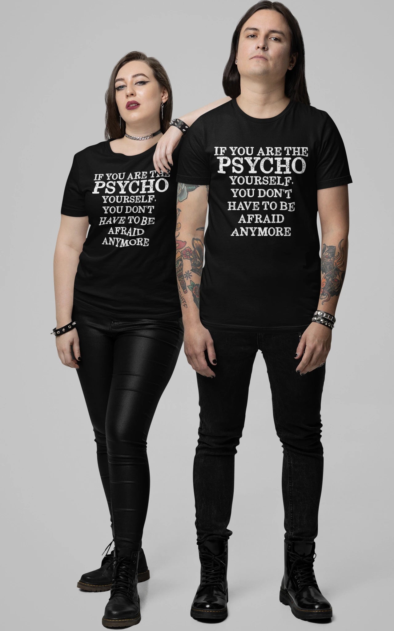 Einzigartiger Spruch: 'If you are the psycho yourself, you don't have to be afraid anymore