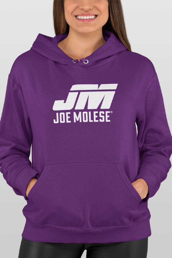 Joe Molese Classic Damen Hoodie purple lila