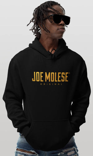 JOE MOLESE Gold Logo men's Hoodie