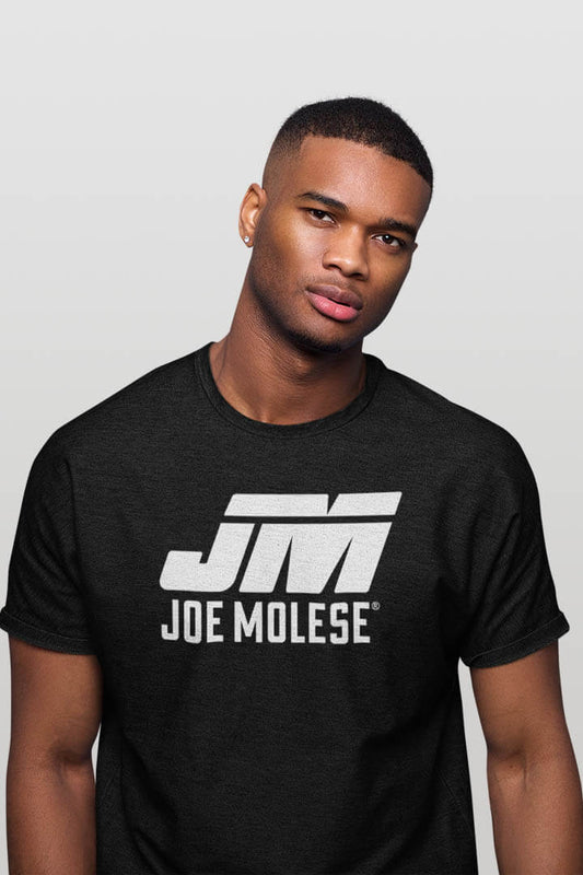 Joe Molese Logo | Herren T-Shirt schwarz