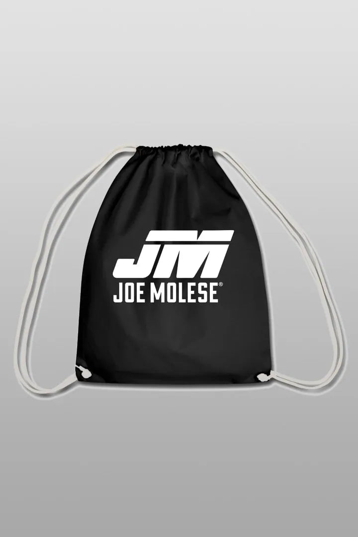 JOE MOLESE Logo Turnbeutel Bag Schwarz