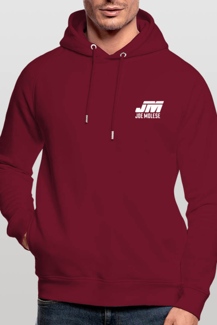 Joe Molese Urban Classic Herren Hoodie Bordeaux