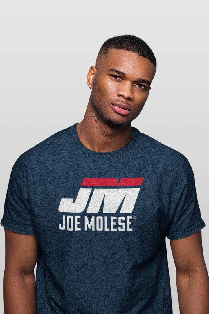 JOE MOLESE LOGO TEE Herren T-Shirt navy