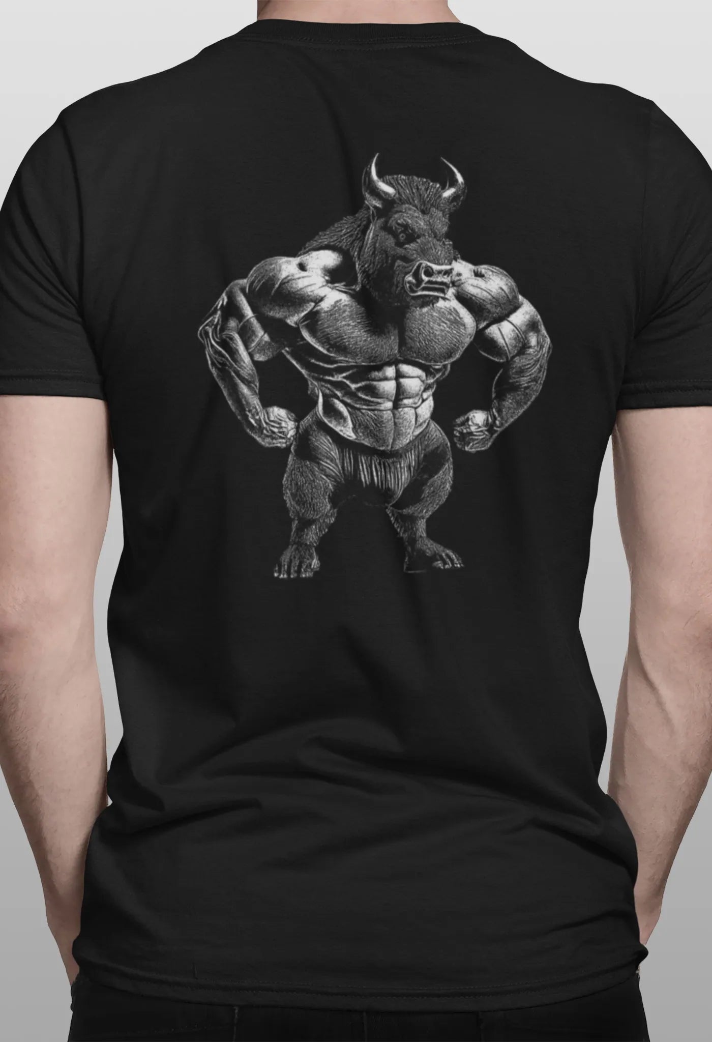 T-Shirt Animal Gym Wild Boar Bodybuilding Wildschwein 